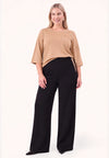 Top eco vero FLOWER - light brown - #1