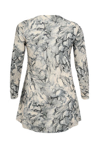 Tunic wide bottom VIPERINE - ecru - #4