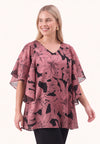 Tunic wide bottom DEVOREE - black - #2
