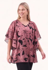 Tunic wide bottom DEVOREE - black - #2