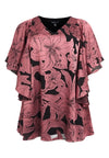 Tunic wide bottom DEVOREE - black - #3
