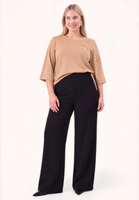 Trousers loose ECO VERO - black - #1