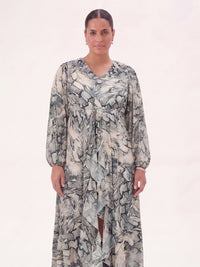 Dress midi VIPERINE - ecru - #1