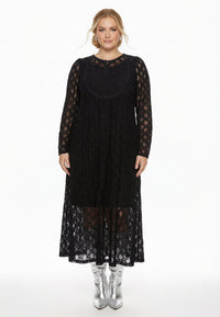 Maxi dress DENTEL - black - #2