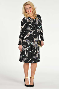 Dress gold buckle PLUME - black - #2