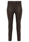 Legging full stretch leather - brown - #2