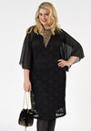 Dress lace voile sleeve - black - #2