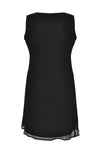 Singlet long voile - Schwarz