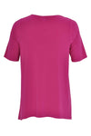 Shirt wide pointy sh sl DOLCE - pink - #3
