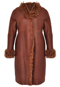 Lammy coat curly - brown - #1