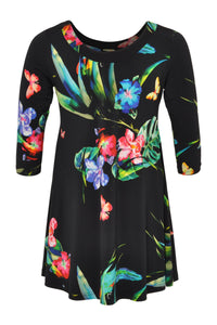 Shirt wide bot CHIARA - black - #3