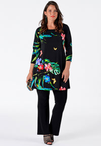 Shirt wide bot CHIARA - black - #2