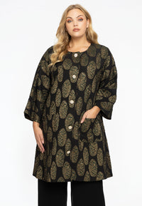 Jacket jacquard - black - #2