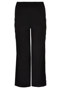 Trousers lace trim DOLCE - black - #2