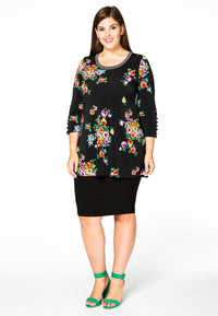 Tunic flare ROSA - black - #2