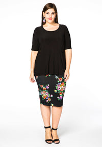 Skirt tube ROSA - black - #2