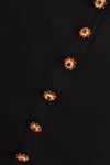 Dress ruffled COSI - black - #5
