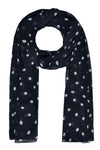 Scarf DOTS - blue - #3