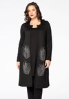 Jacket INTERLOCK palm - black - #2