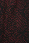 Tunic SNAKE v-neck - red - #5