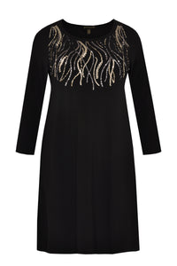 Dress embellished DOLCE - black - #4