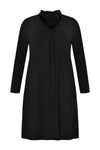 Dress DOLCE flower collar - black - #4