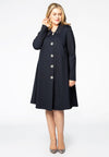 Jacket INTERLOCK pearlbutton - blue