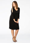 Dress slit sleeve DOLCE - black - #2