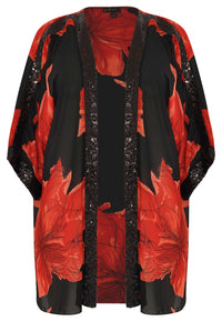 Kimono LAURA - red - #4