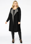 Cardigan two tone - black - #1