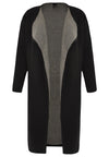 Cardigan two tone - black - #4