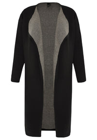 Cardigan two tone - black - #4