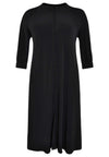 Blouse-dress buttoned DOLCE - black - #1