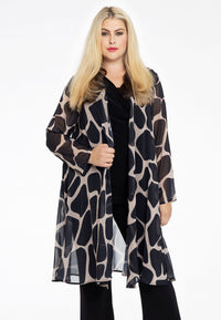 Cardi-blouse GIRAFFE - brown - #1