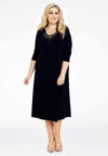 Dress A-line strass Dolce - blue - #2