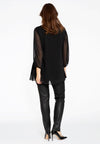 Tunic frill neck PONPON - black - #3