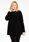 Tunic flare scarf DOLCE - black - #1