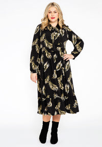 Kleid mit Schleife PALMDress bow PALM - black - #2