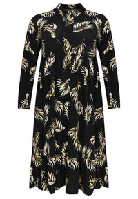 Kleid mit Schleife PALMDress bow PALM - black - #4