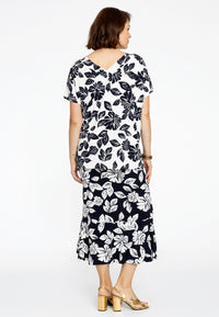 Shirt double v-neck HARPER - white - #3