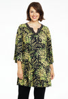 Tunic wide bottom strass MIMOSA - black - #1