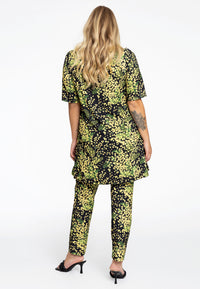 Tunic wide bottom MIMOSA - black - #3