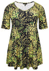 Tunic wide bottom MIMOSA - black - #4