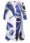 Kleid mit V-Ausschnit VIVIANDress v-neck VIVIAN - blue - #4