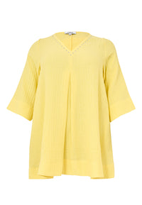 Tunic Swing pleat BUBBLE - yellow - #2