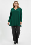 Tunic wide Bottom DOLCE - dark green