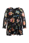 Tunic wide bottom lace PRINTEMPS - multi - #4