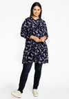 Blouse TULIP/HEART - blue - #2