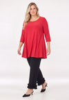 Tunic wide bottom UNI DOLCE - pink - #1