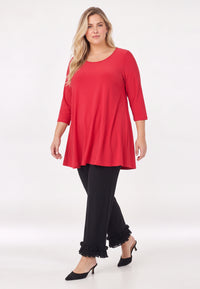 Tunic wide bottom UNI DOLCE - pink - #1